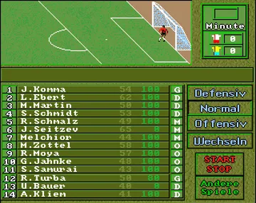 Diego Maradona's World Football Manager screen shot game playing